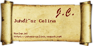 Juhász Celina névjegykártya